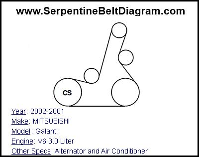 2002 mitsubishi galant engine diagram